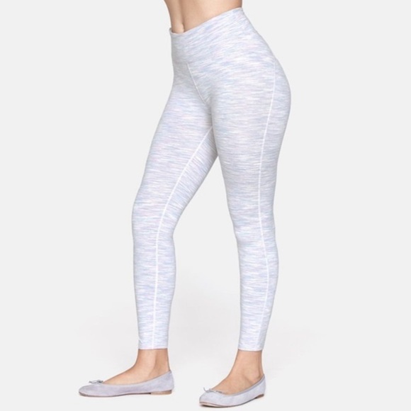 OUTDOOR VOICES Pastel Heathered Purple Pink High Rise Leggings Size Small - Picture 7 of 7